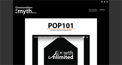 Desktop Screenshot of overpopulationisamyth.com
